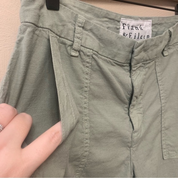 Frank & Eileen Jameson Utility Jogger Sage Green Size 8 - Picture 6 of 12